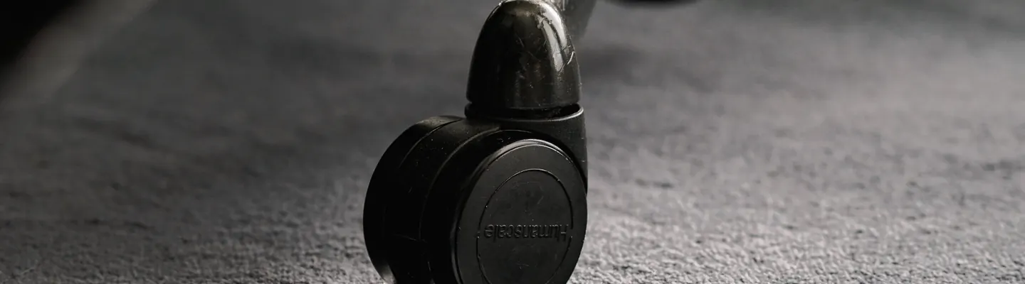 a close up of a metal object on a carpet